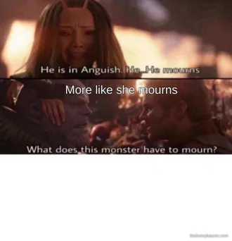 She Mourns