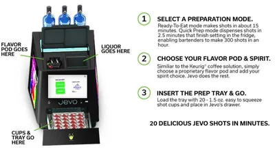 Jevo Fully Automated JellO Shot Maker 4001