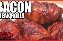 How To Make Delicious Bacon Steak Rolls.