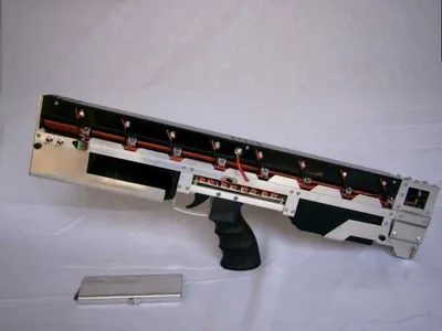 This Guy Made A Portable 1.25Kj Coilgun And A FullAuto Gauss Gun Want To See How Pictures 001