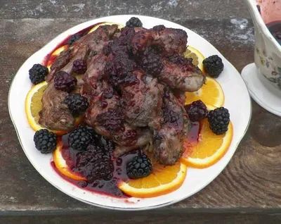 SquirrelOrangeBlackberryCranberrySauce