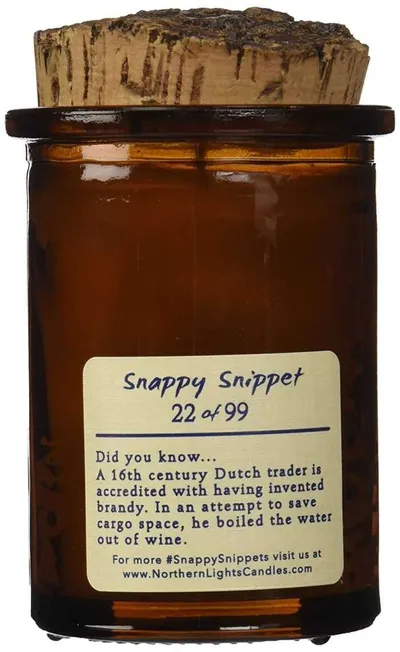 Whiskey &Amp; Tobacco Scented Candle 001