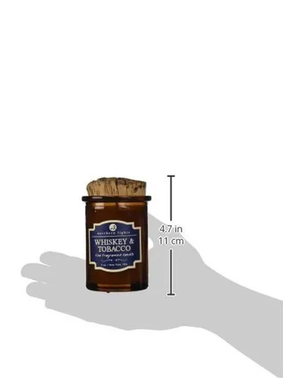 Whiskey Tobacco Scented Candle 002
