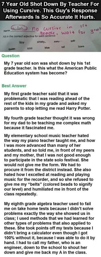 Short Stories Hilarious One About School Teachers Who Hold Back Students