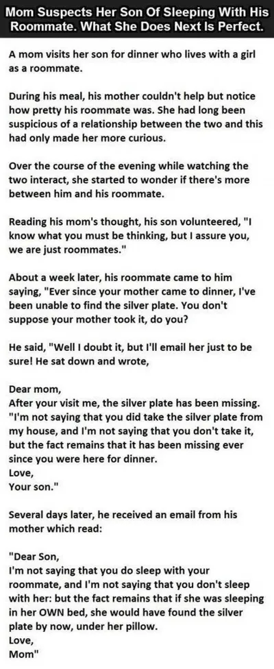 Short Story Hilarious One About How Mom Knows Best
