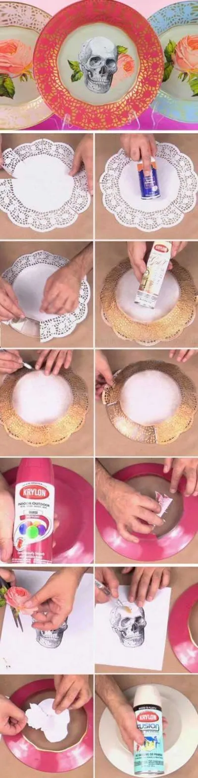 Diy Dollar Store Plate