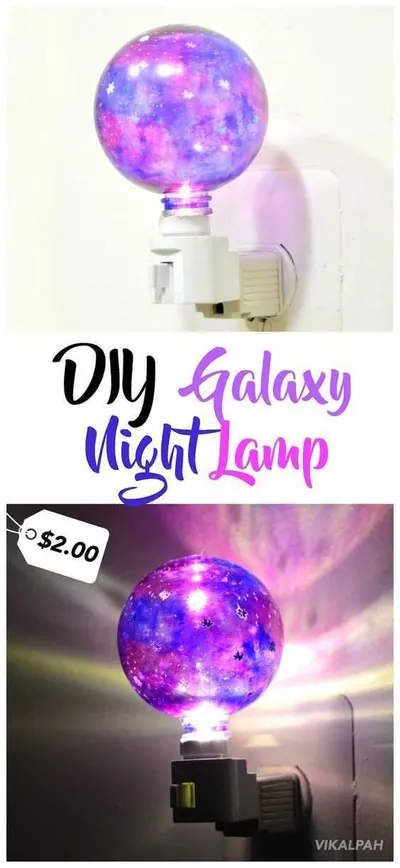 Diy Galaxy Nightlight