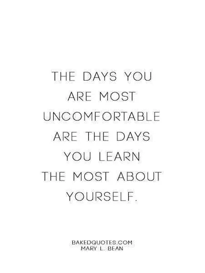 Changequote Uncomfortable