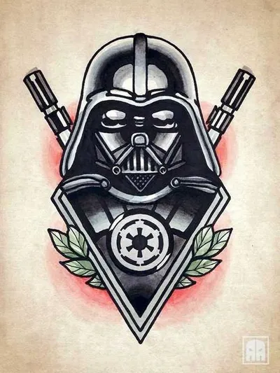 Best Star Wars Tattoos  Darth Vader 