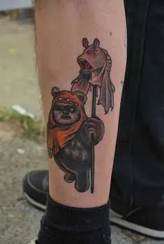 Best Star Wars Tattoos  Ewok