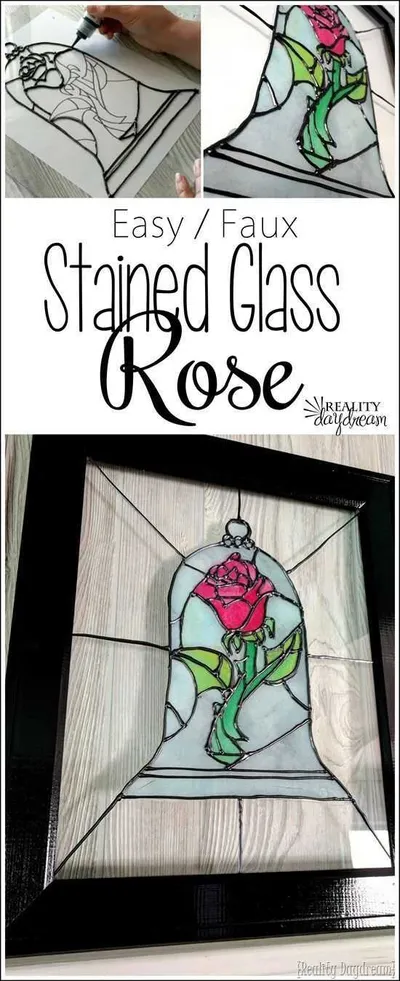 Diy Disneyroseglass