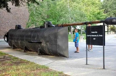 H L Hunley Submarine