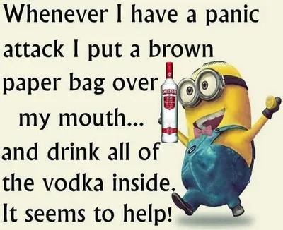 Minion Vodkapanic