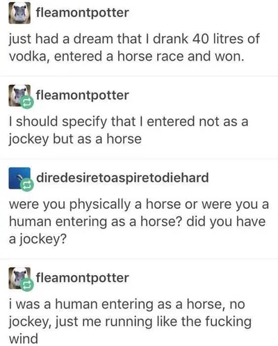 Tumblr Horserace