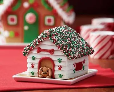 Ginger Bread Dog House Idea