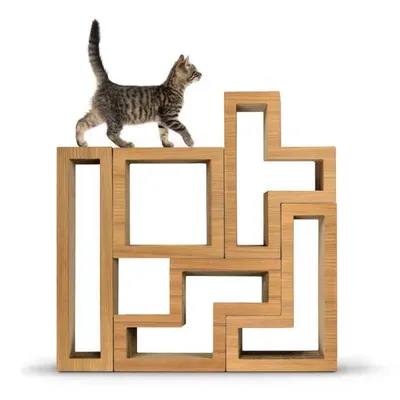 Modular Cat Tree Stacked