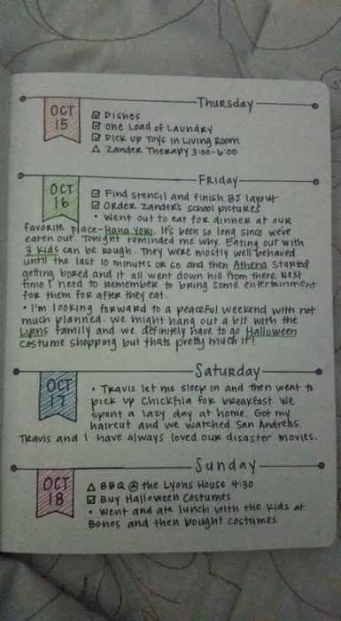 Bullet Journal Ideas  To Do Template