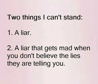 Funny Quote About Liars