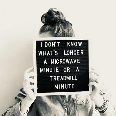 Snappy Funny Memes  Microwave Minute Vs Treadmill Minute