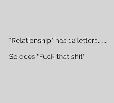 Funny Single 12 Letters