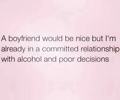 Funny Single Alcohol