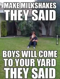 Funny Single Milkshakes