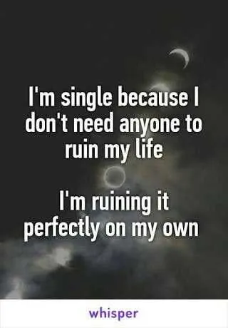 Funny Single Ruining