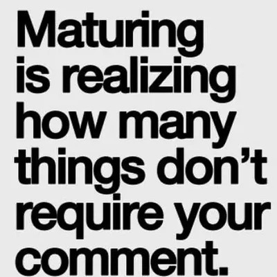 Inspirational Words 8 Maturing