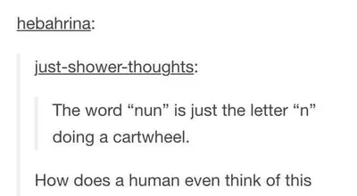 Hilarious Tumblr Memes  Nun Shower