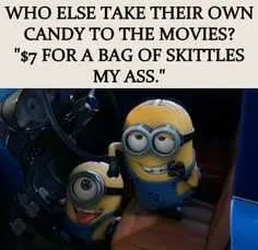 Minion Candy Snacks
