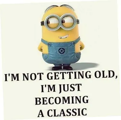 Funny Minion Quotes About Life Getting Old