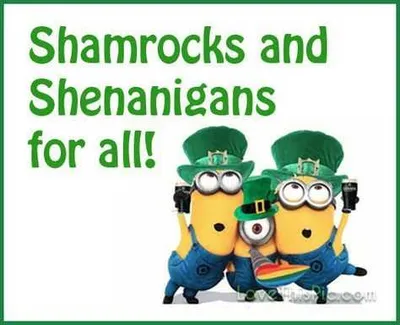 Minion Shamrock
