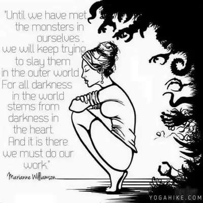 Amazing And Inspirational Quote  Meeting Monsters