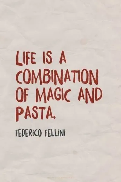 Quote Life Combination Pasta