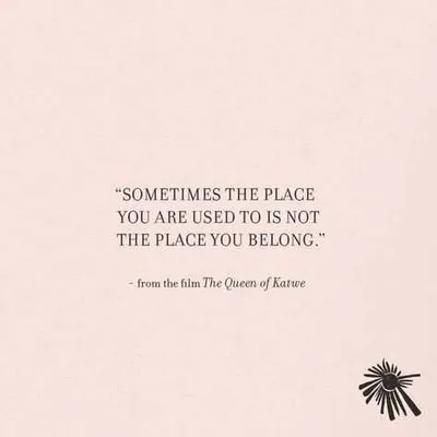 Quote Place Youre Used To