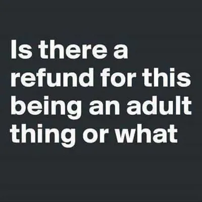 Funny Refund Adult