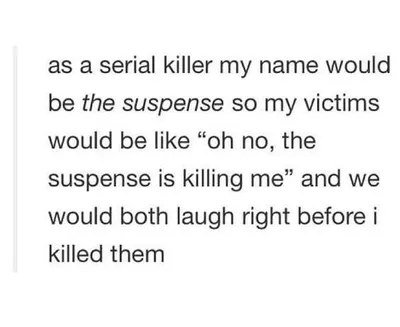 Funny Suspense