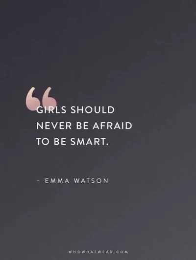 Quote Girls Smart