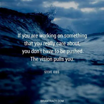 Quote Working On Something Care About