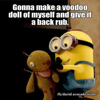 Minion Back Rub