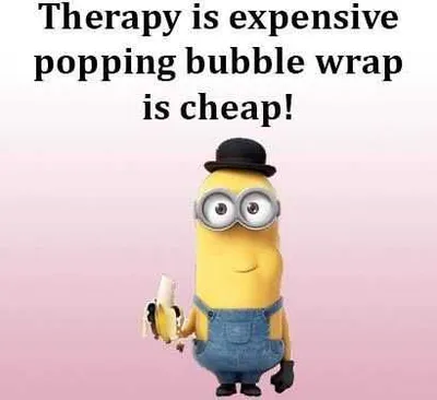 Minion Bubble Wrap