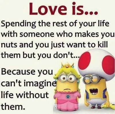 Minion Love Is Happy