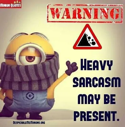 Minion Heavy Sarcasm