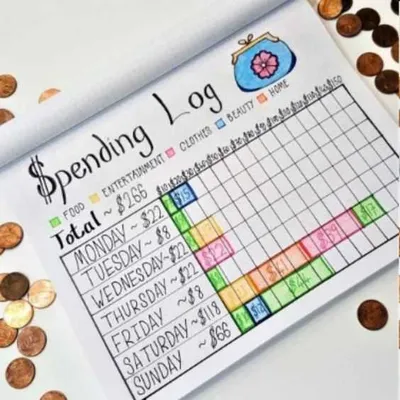 Bujo Pages Weekly Expense