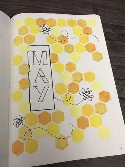 Diy May Honeycomb