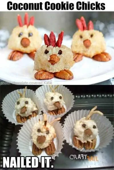 Funny Coconut Chicks