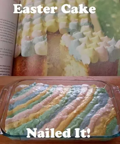 Funny Easter Cake