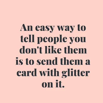 Funny Dont Like Card