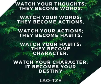 Quote What Your Thoughts