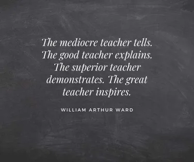Quote Mediocre Teacher